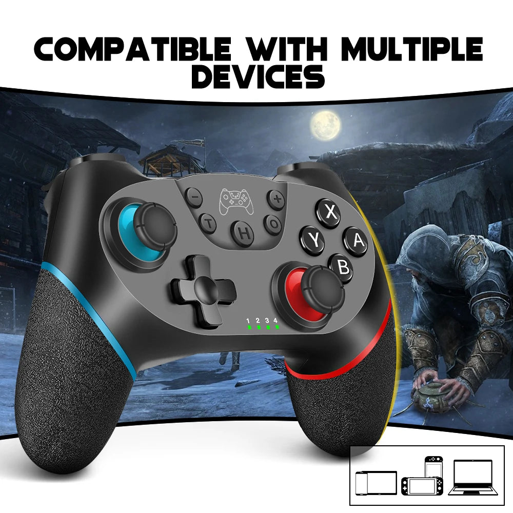 AceGamer Wireless Controller for Switch/Switch 2 Gamepad Controle Compatible with PC with 6-Axis/Turbo/Ergonomic Function