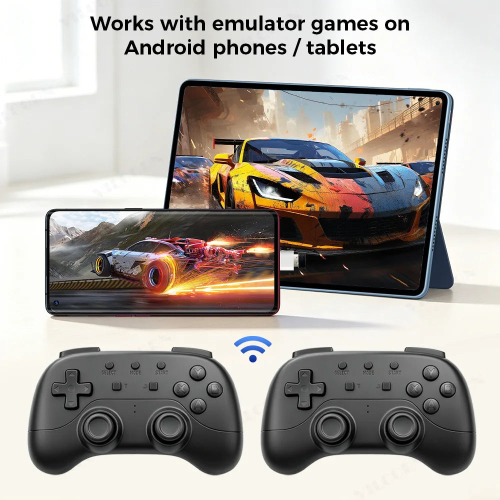 VILCORN NEW 2.4G Wireless Game Controller for PC Android, Turbo Button, Ergonomic Gamepad, Plug & Play for Retro Emulator Games